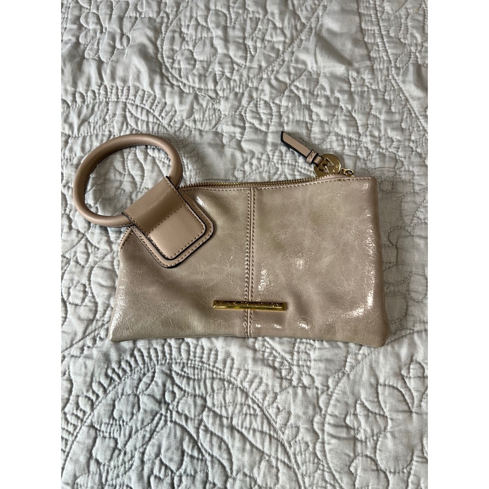 Simone Clutch Wristlet MIA K COLLECTION Cream Tan Color